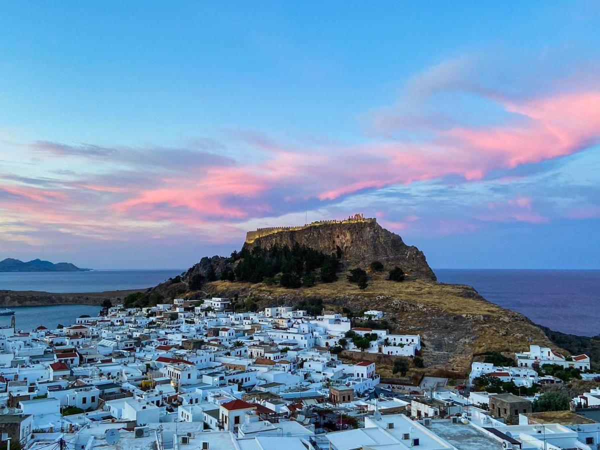 Lindos Villa Agape Eksteriør billede